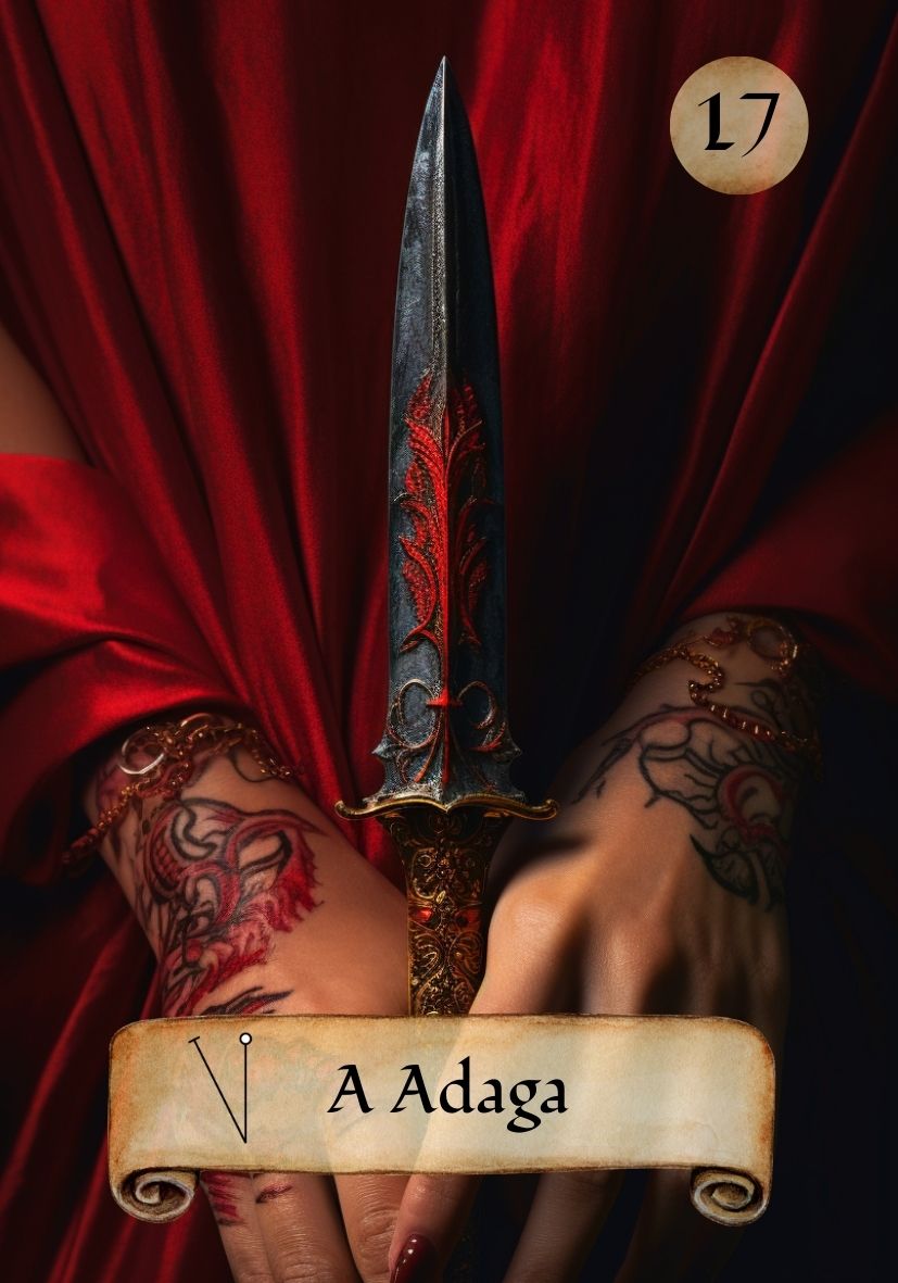 Carta 17 A Vela Preta